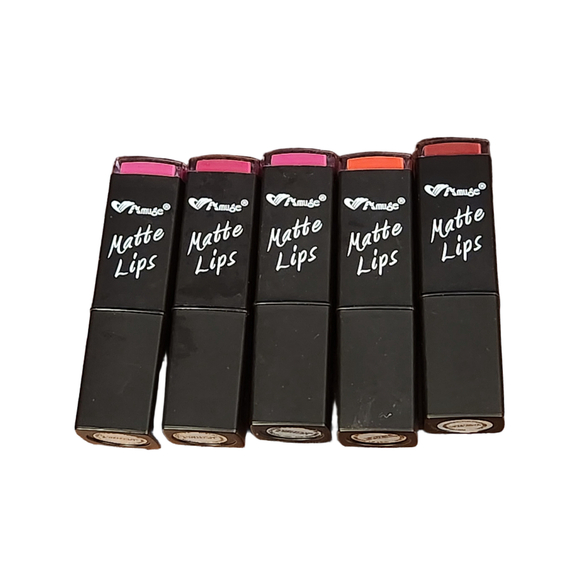 Amuse Other - Bundle Of 5 Amuse Matte Lipstick Multi Color